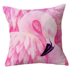 Ins Net Red Flamingo Pillow Car Sofa Waist Cushion Sleeve Customized,Funny Pillow Case Home Decor/