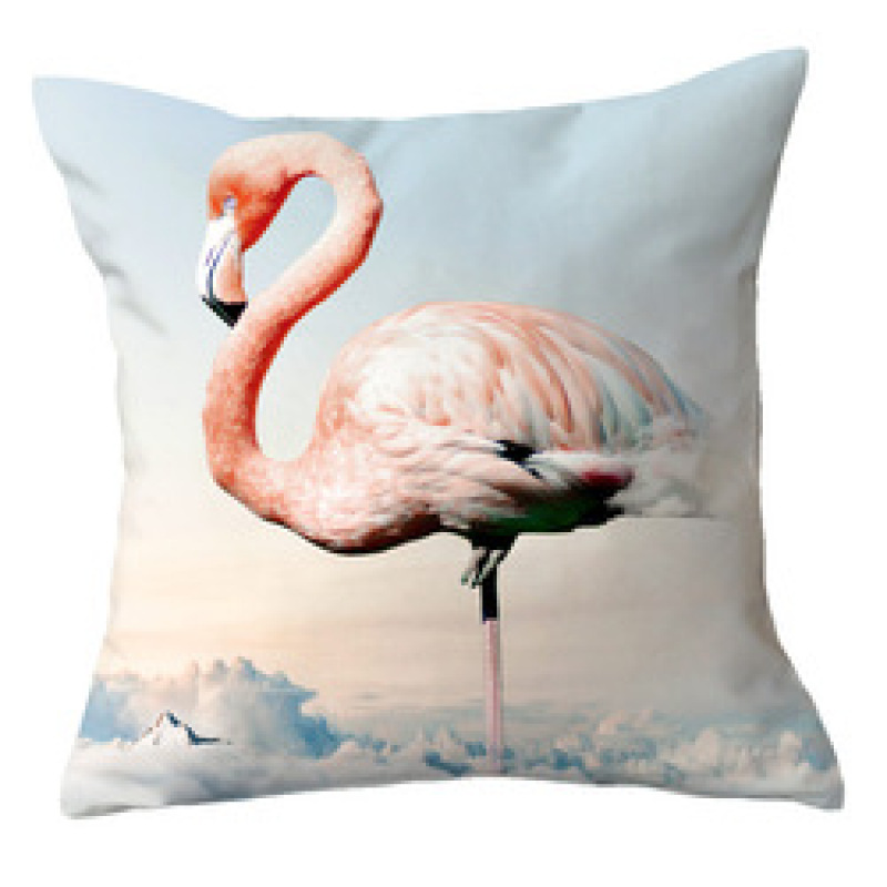 Ins Net Red Flamingo Pillow Car Sofa Waist Cushion Sleeve Customized,Funny Pillow Case Home Decor/