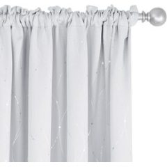 Simple bronzing curtain shading shade curtain fabric,Pure color blackout curtains for bedroom living room hotel/