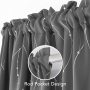 Simple bronzing curtain shading shade curtain fabric,Pure color blackout curtains for bedroom living room hotel/