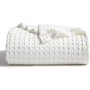 Cotton Waffle Towel Blanket for Bed Soft Throws For Kids Teens Lightweight Bedspread Back To School Teenager Rugs