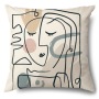 Digital Printing Abstract Line Face Polyester Custom Cushion Cover, Wholesale Pillow Garden Sofa Chair Seat Cushion Cover/