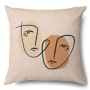 Digital Printing Abstract Line Face Polyester Custom Cushion Cover, Wholesale Pillow Garden Sofa Chair Seat Cushion Cover/