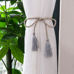 For Home Moroccan Sheer Valance Curtains, New Living Room Sets Jacquard Curtain Fabric Beige^