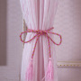 For Home Moroccan Sheer Valance Curtains, New Living Room Sets Jacquard Curtain Fabric Beige^