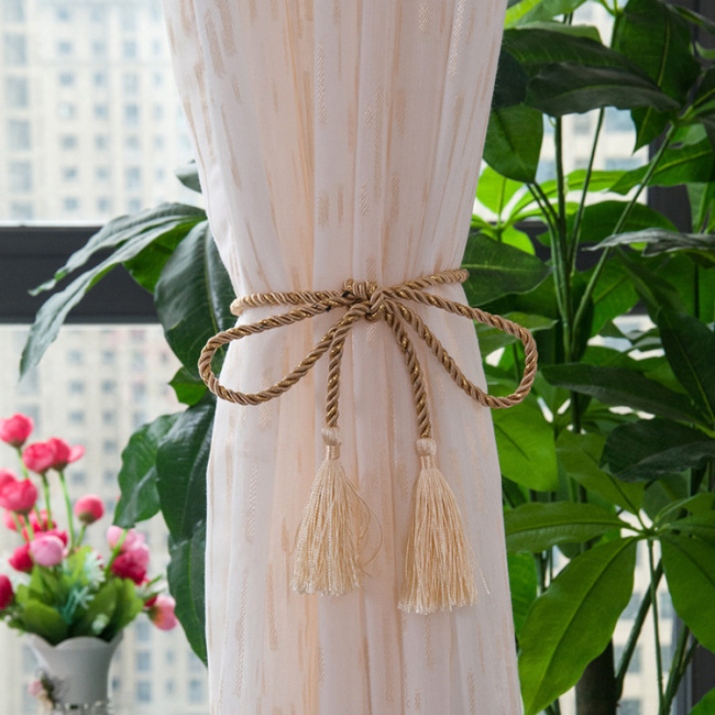 For Home Moroccan Sheer Valance Curtains, New Living Room Sets Jacquard Curtain Fabric Beige^