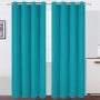 Cross-border supply Modern Black Curtains Doors For Living Room Blackout Bedroom Window Curtain#