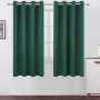Cross-border supply Modern Black Curtains Doors For Living Room Blackout Bedroom Window Curtain#
