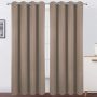 Cross-border supply Modern Black Curtains Doors For Living Room Blackout Bedroom Window Curtain#