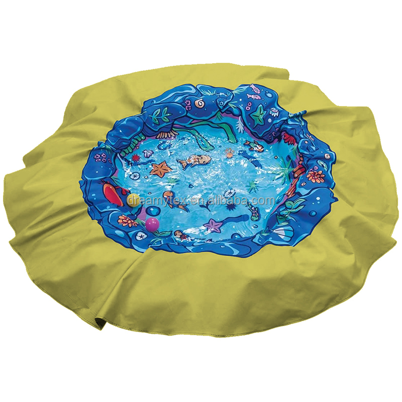 2022 Manufacturers Amazon Custom Waterproof Beach Pool Blanket for Kids, Wholesale Picnic Beach Paddling Pool Blanket Summer