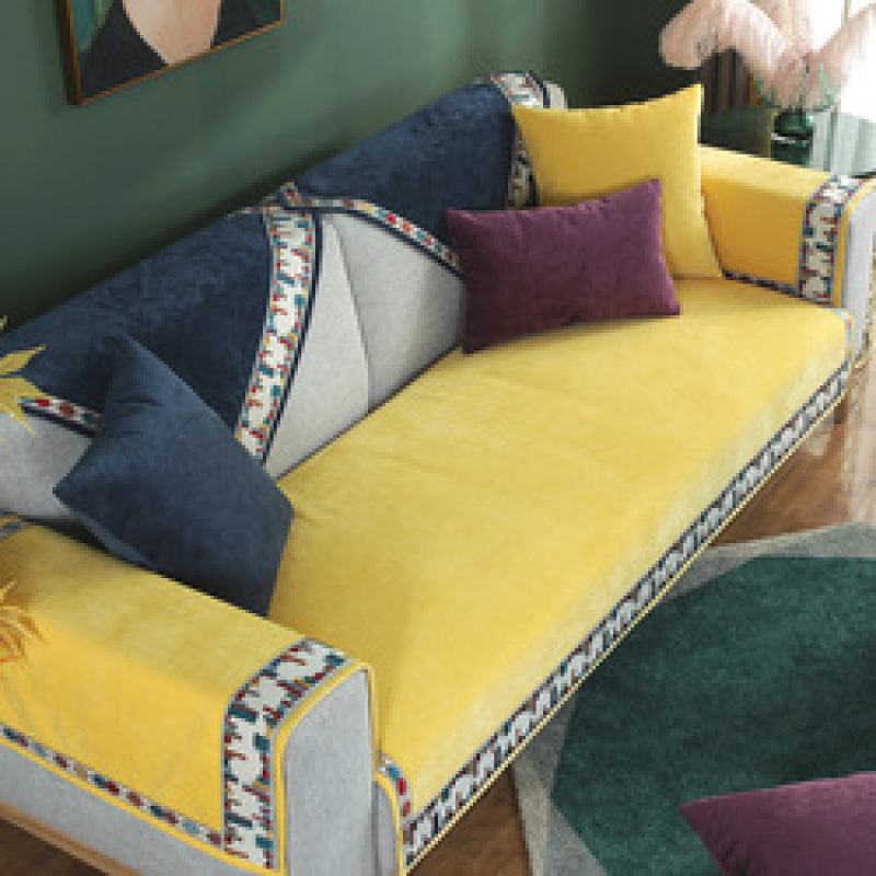 Fashion Universal Couch Cover, Fashion Chenille Sofa Slipcover Sofa Cover Towel/