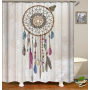 Drop Shipping 2018 Amazon 100 Top Seller Products Eco-Friendly EVA Clear Pockets Shower Curtain Shower Curtain/