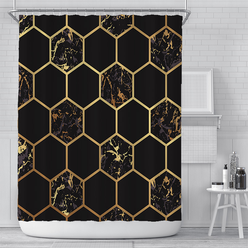 Digital Print Texteil Shower Curtains For Bathroom, Shower Curtain Children'S Bathroom
