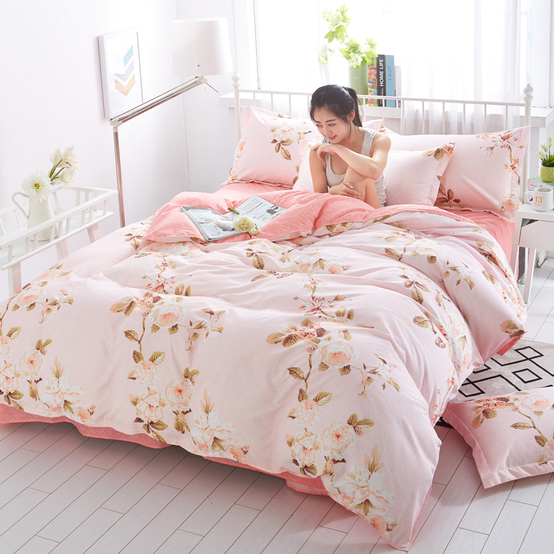 3D Comforter Bedding Sets, Cheap Bedsheets 100% Cotton Bedding+Set/