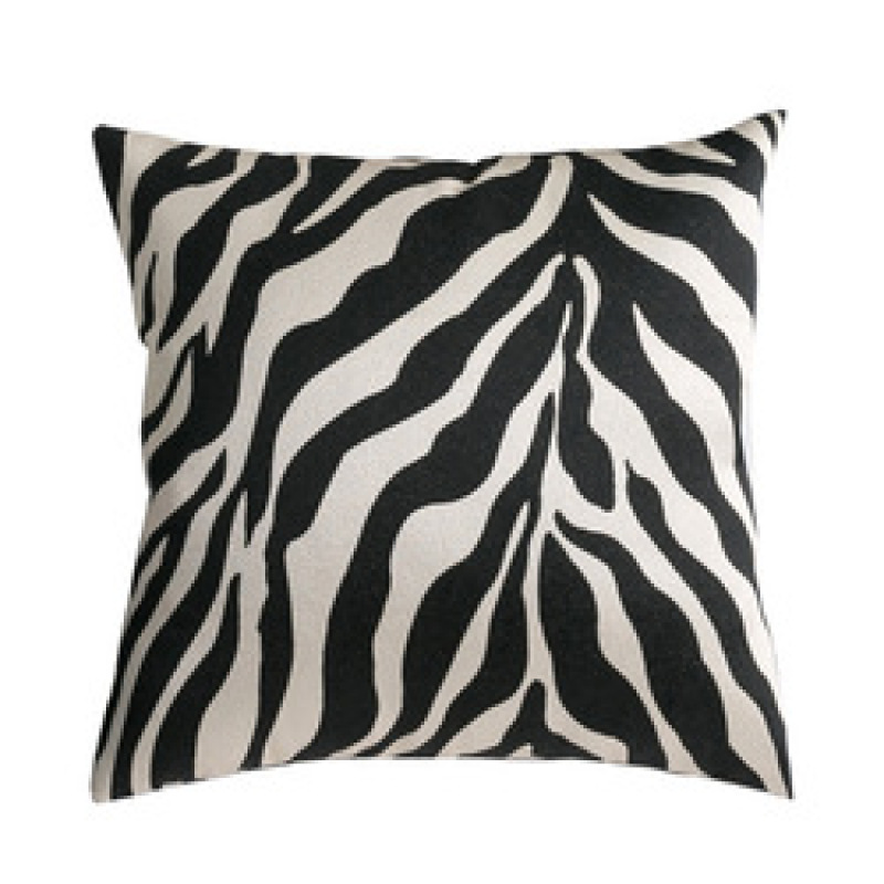 Nordic Luxury High Precision Zebra Grain Cushion Cover, New Design Polyester Cushion Cover /