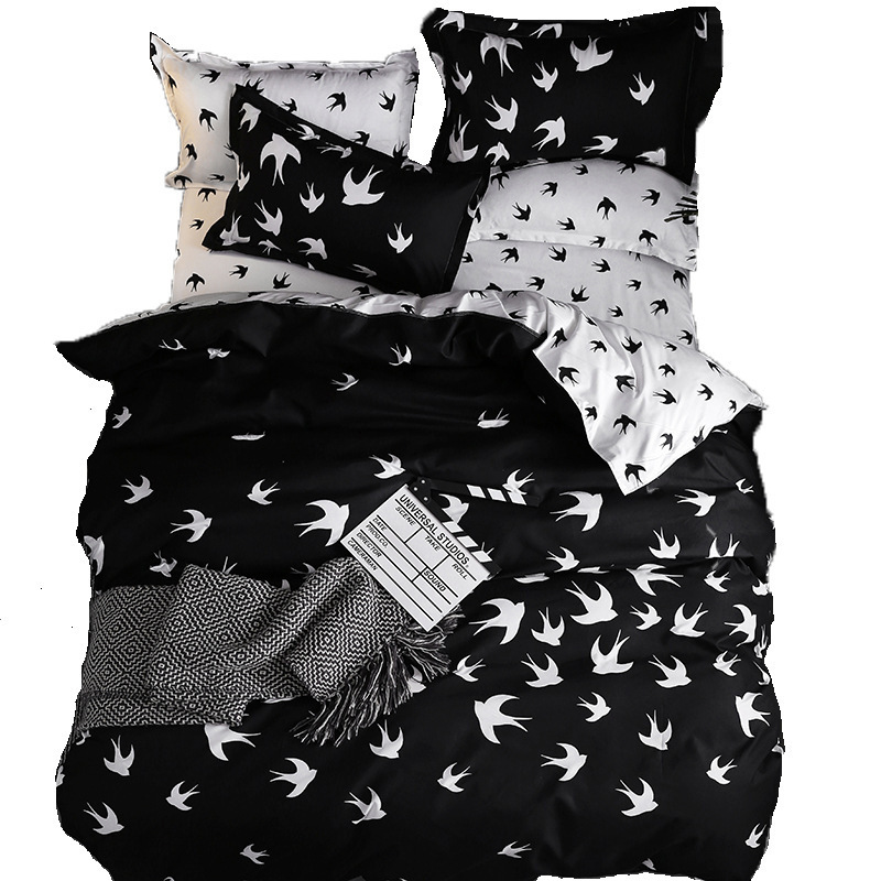 Students Bedding Sets 100% Cotton, comforter bed sheet bedding set/