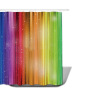 Nice And colorful rainbow Shower Curtain Painting 3d Digital Printing Polyester colorful rainbow Shower Curtain
