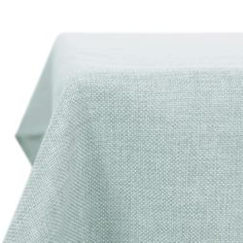 High Quality Decorative Square Faux Beige Linen Water Resistant Tablecloth for Kitchen Wedding Living Room