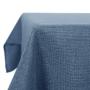 High Quality Decorative Square Faux Beige Linen Water Resistant Tablecloth for Kitchen Wedding Living Room