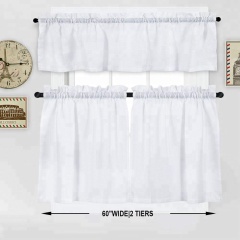 China good suppliers hot sale decorative kitchen curtains window