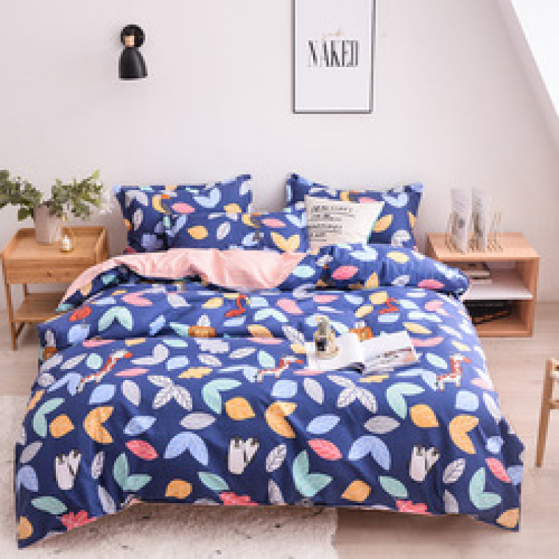 Fitted Bed Sheet Comforter, King Queen Set Yellow Lovely Radish Quilt Cover For Kids Bed Set#