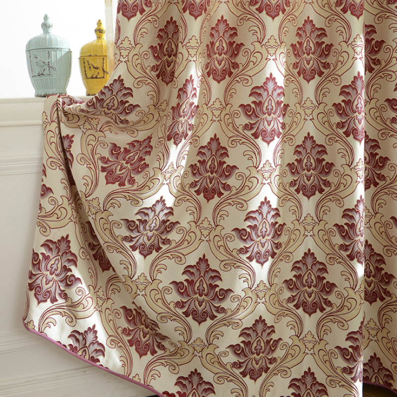 Made In China Jacquard Gordijnen, New Grommet Window Rideaux Dubai/