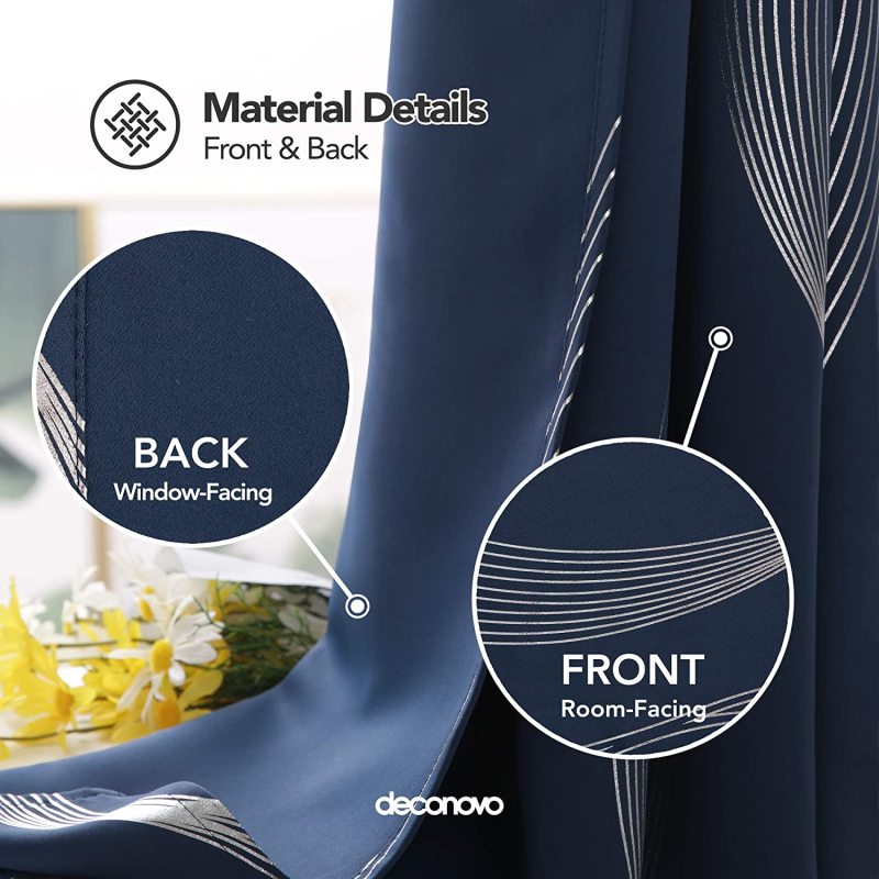 로드 포켓 단열 블랙아웃 타이업 셰이드 커튼, 벨벳 플로럴 프린트 커튼 무료 배송/