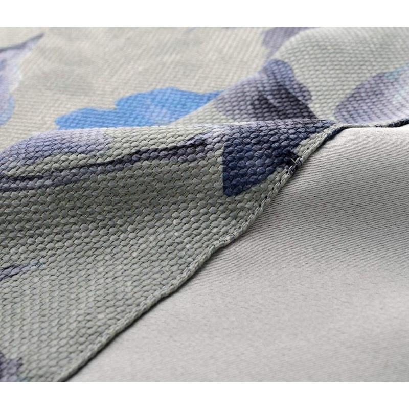 sinicism blue and white porcelain pattern room darkening window curtains