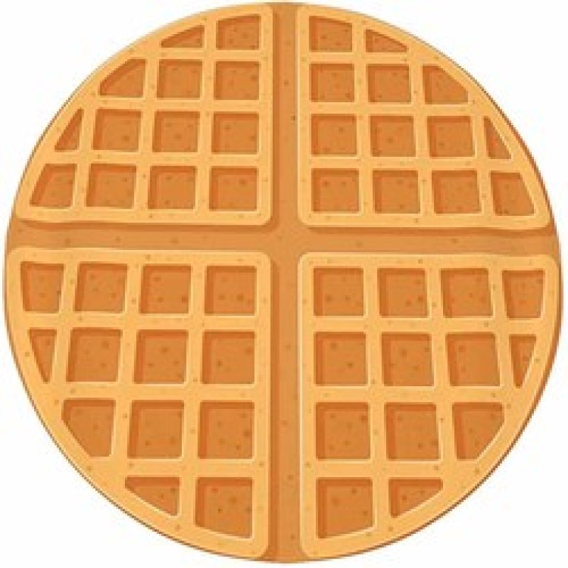 Waffle Creations Food Throw Travel Portable Wearable Doughnut Pizza Burrito Tortilla Round Wrap Blanket for Bed Office