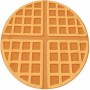 Waffle Creations Food Throw Travel Portable Wearable Doughnut Pizza Burrito Tortilla Round Wrap Blanket for Bed Office