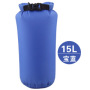 Amazon 190T polyester taffeta Outdoor rafting waterproof 15L Portable Compression Swimming package moisture-proof storage bag