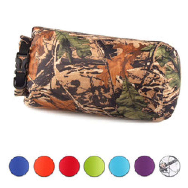 Amazon 190T polyester taffeta Outdoor rafting waterproof 15L Portable Compression Swimming package moisture-proof storage bag