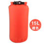 Amazon 190T polyester taffeta Outdoor rafting waterproof 15L Portable Compression Swimming package moisture-proof storage bag