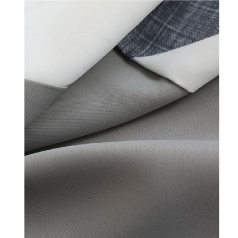 2019 Top Quality 100% Polyester Online Store Black White Striped Curtains Printed