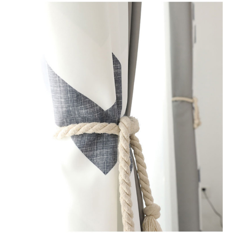 2019 Top Quality 100% Polyester Online Store Black White Striped Curtains Printed