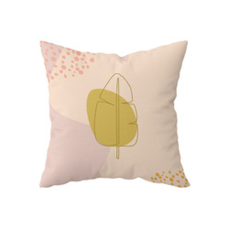 Hot Selling Abstract Human Face Line Girl Home Decorative Cushion Cover, Modern Design Square Cafe Pillow Cushion Cover/