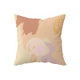 Hot Selling Abstract Human Face Line Girl Home Decorative Cushion Cover, Modern Design Square Cafe Pillow Cushion Cover/