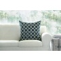 Custom new fashion square home decor luxury linen print cushion cover