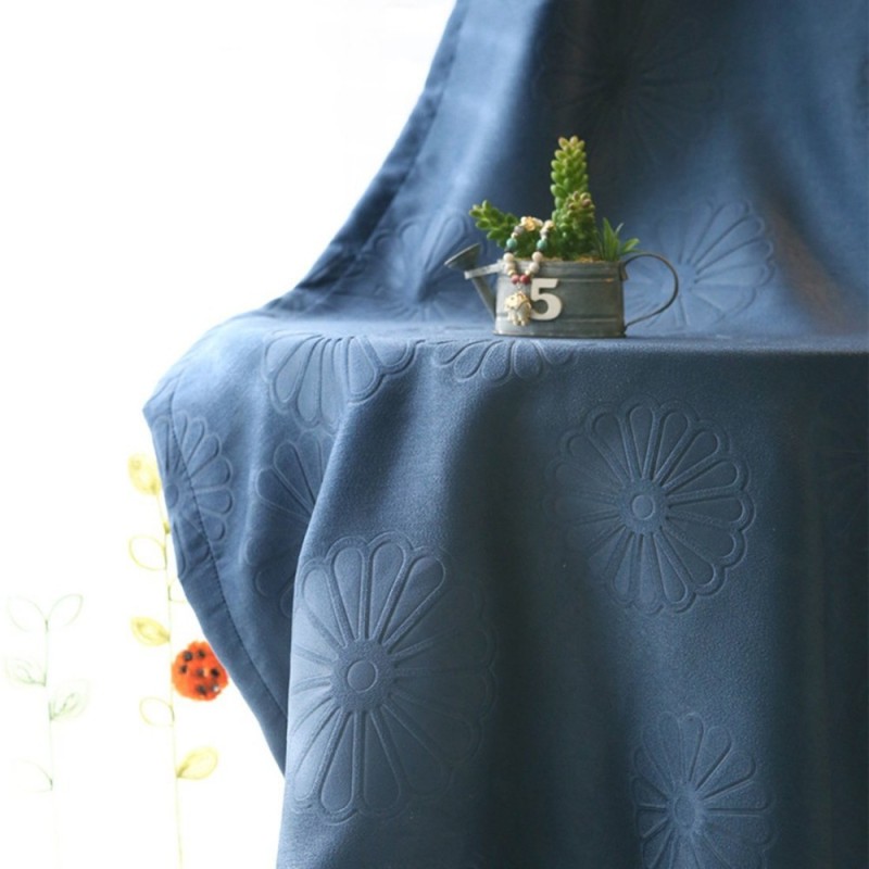 100% Polyester modern blackout used hotel gardinen new designs embossed Curtain