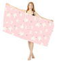 Wholesale Double Velvet Beach Towel, Large Sand Free Soft Pet Printed Beach Towel/