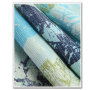 China Suppliers 100% Polyester Plants Pattern 3D printed Blackout Curtain