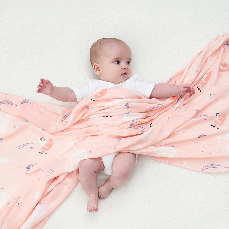 Handmade Soft Baby Swaddle Blanket, Export Comforter Newborn Baby Blanket/