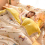 Home Children Bedding Sets 100% Cotton, Custom Printed Cotton Bedding Sets Queen Comforter