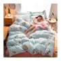 Home Children Bedding Sets 100% Cotton, Custom Printed Cotton Bedding Sets Queen Comforter