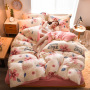 Home Children Bedding Sets 100% Cotton, Custom Printed Cotton Bedding Sets Queen Comforter