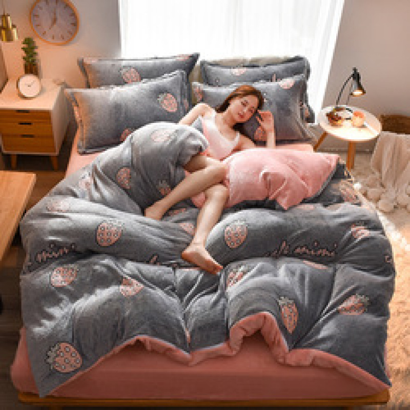 Home Children Bedding Sets 100% Cotton, Custom Printed Cotton Bedding Sets Queen Comforter