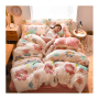 Home Children Bedding Sets 100% Cotton, Custom Printed Cotton Bedding Sets Queen Comforter