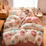 Home Children Bedding Sets 100% Cotton, Custom Printed Cotton Bedding Sets Queen Comforter