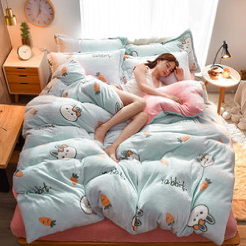 Home Children Bedding Sets 100% Cotton, Custom Printed Cotton Bedding Sets Queen Comforter