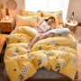 Home Children Bedding Sets 100% Cotton, Custom Printed Cotton Bedding Sets Queen Comforter